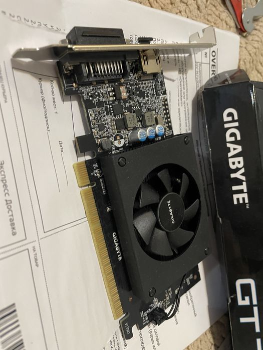 Видеокарта Gigabyte GeForce GT710 2 GB DDR5