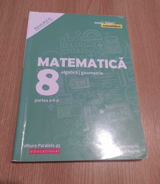 Cărți și manuale matematică 3