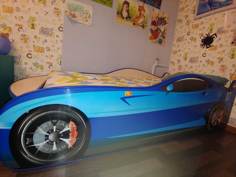 Кровать машинка для мальчика