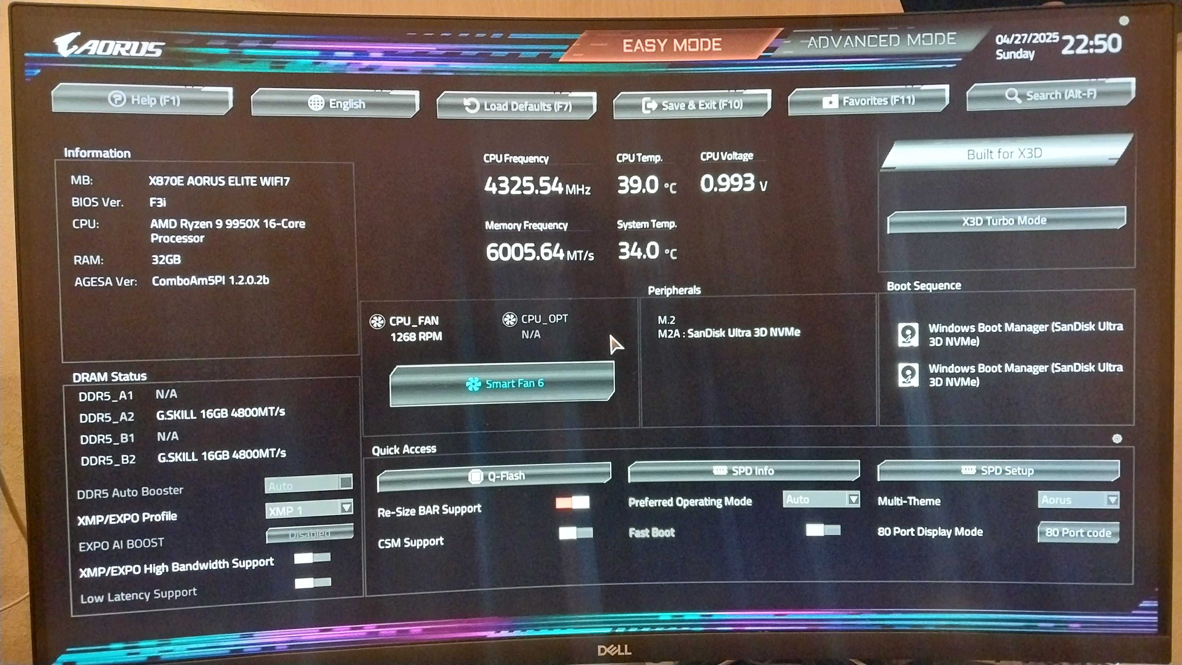 Процессор AMD Ryzen 9 9950X. Сокет AM5. Из США.
