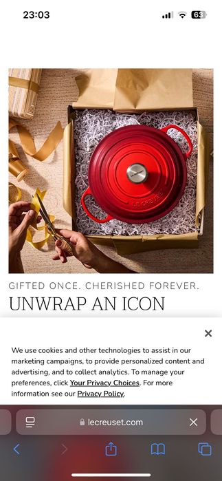 Le Creuset чугунная посуда