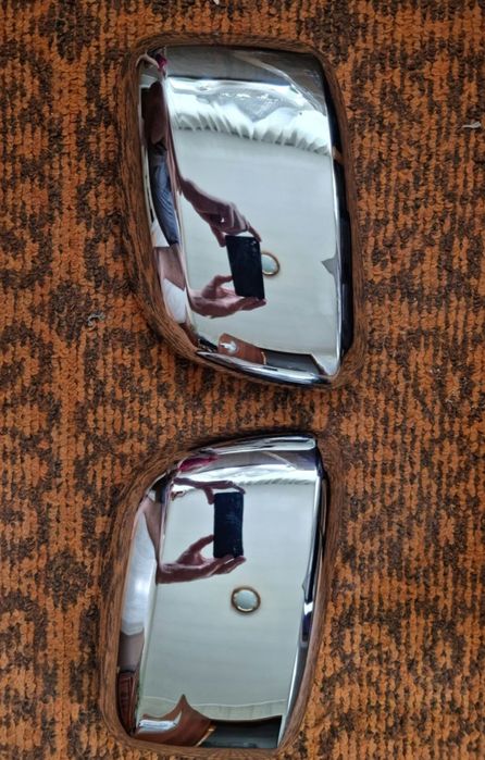 Накладки на зеркала на джип  хром