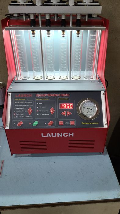 Промывка форсунок с применением гидрокавитации, дымогенератор