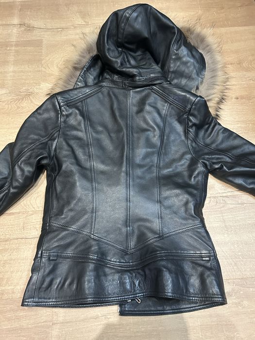 Дамско яке естествена кожа