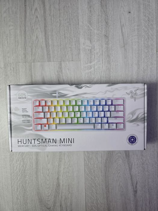 Tastatura Razer Huntsman Mini Mercury sigilata