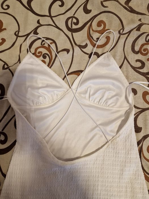 Rochita mini alba, mărimea S