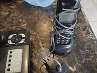 Цифровой беспроводной телефон с автоответчиком Panasonik+радио телефон