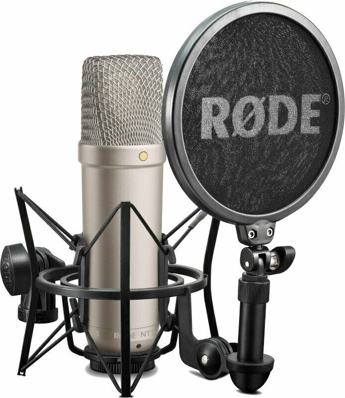 Home studio Pack - Rode NT1A microphone + Focusrite + Speakers …