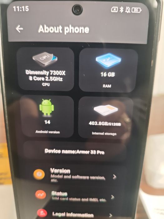 Ulefone Armor 33 pro нов