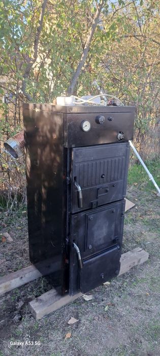 Centrala termica pe lemne și cărbune 25 kw