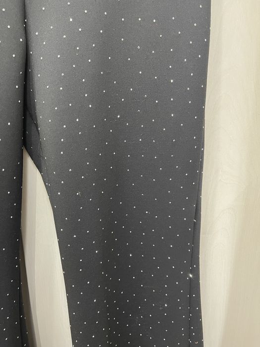 Черный костюм блестящий М