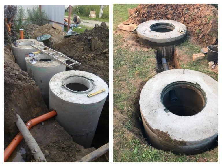 Копка траншеи / установка септика / канализация и водопровод