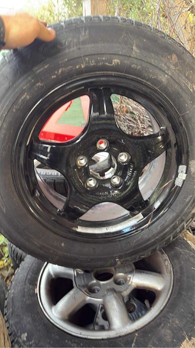 Джанти с гуми 5х112 Мерцедес