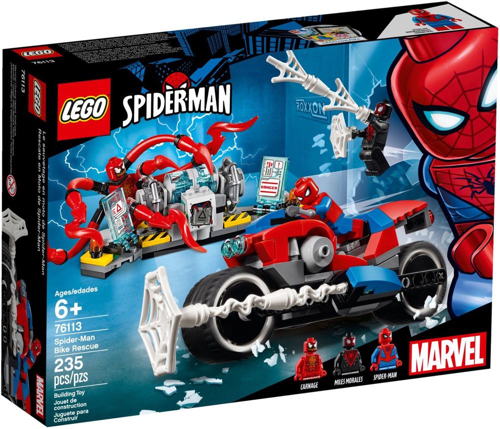 Lego Marvel Super Heroes 76113 - Spider-Man Bike Rescue (2019)