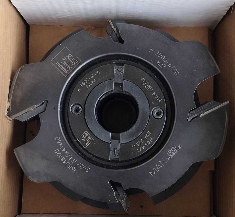 Lot profesional: 14 freze geamuri Leitz - pentru prelucrarea lemnului