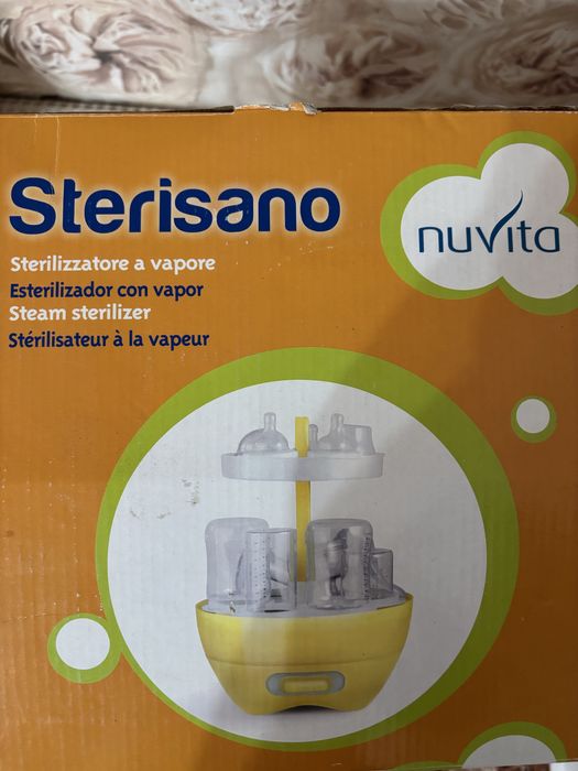 Sterilizator cu aburi pentru 6 biberoane