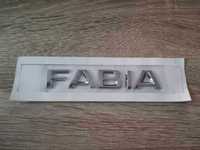 Skoda Fabia емблеми лого надпис нов стил