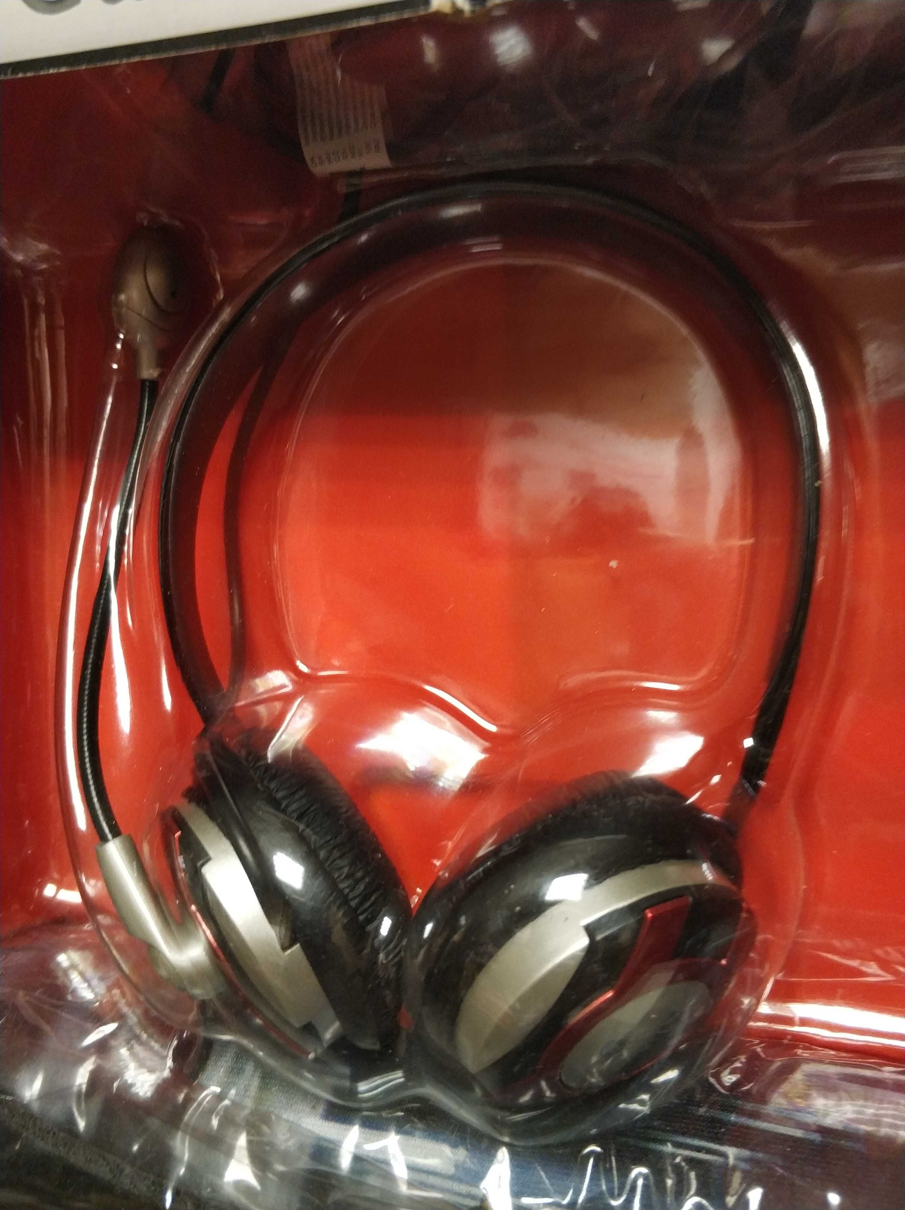 Геймърски комплект - слушалки+мишка+подложка XXL