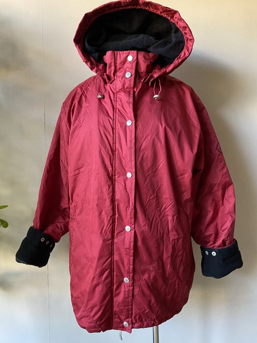 Дамско яке Оle в тъмночервено, L/ XL