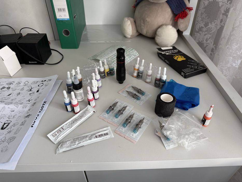 Тату машина полный набор