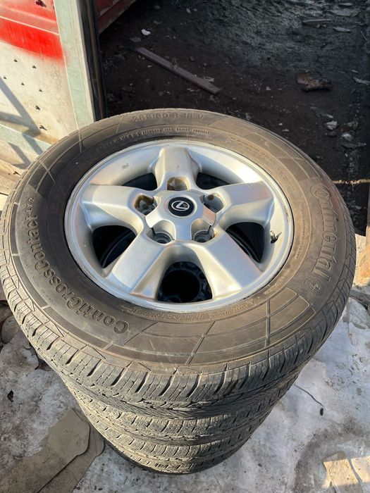 Диски с резиной на Land Cruiser 100 ,Tundra Lexus 470 285/60 R18