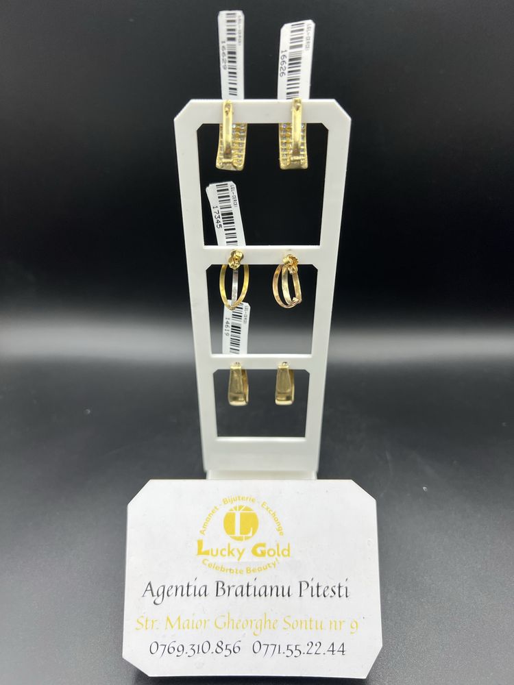 Cercei Aur 14k diverse modele