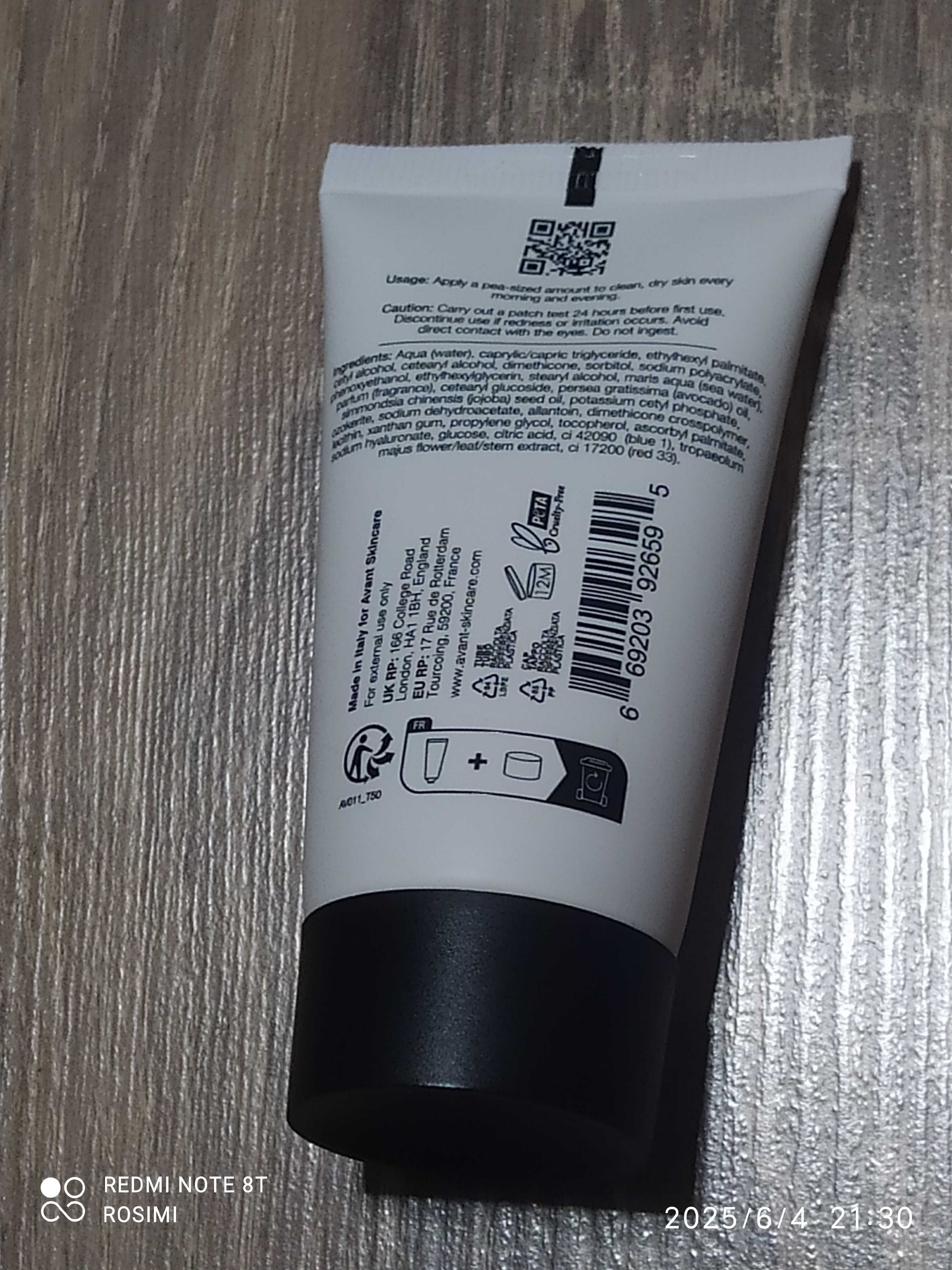 Avant Moisturiser 50ml.
