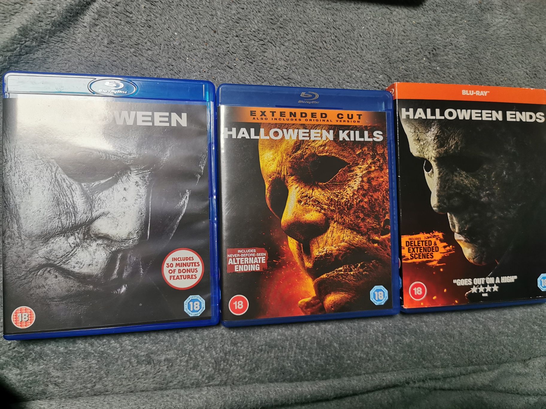 Trilogia horror Halloween Blu-ray