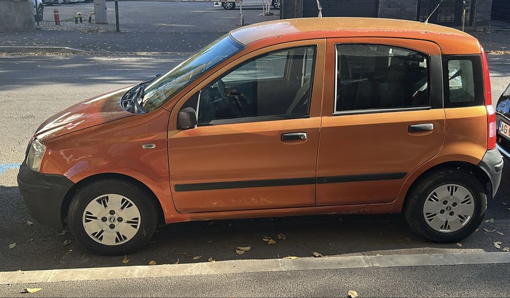 Fiat Panda benzina 2008 portocaliu