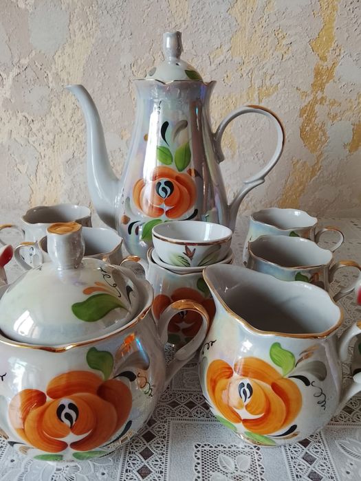 Коллекционная Посуда ссср в отличном состоянии сервантное хранение .