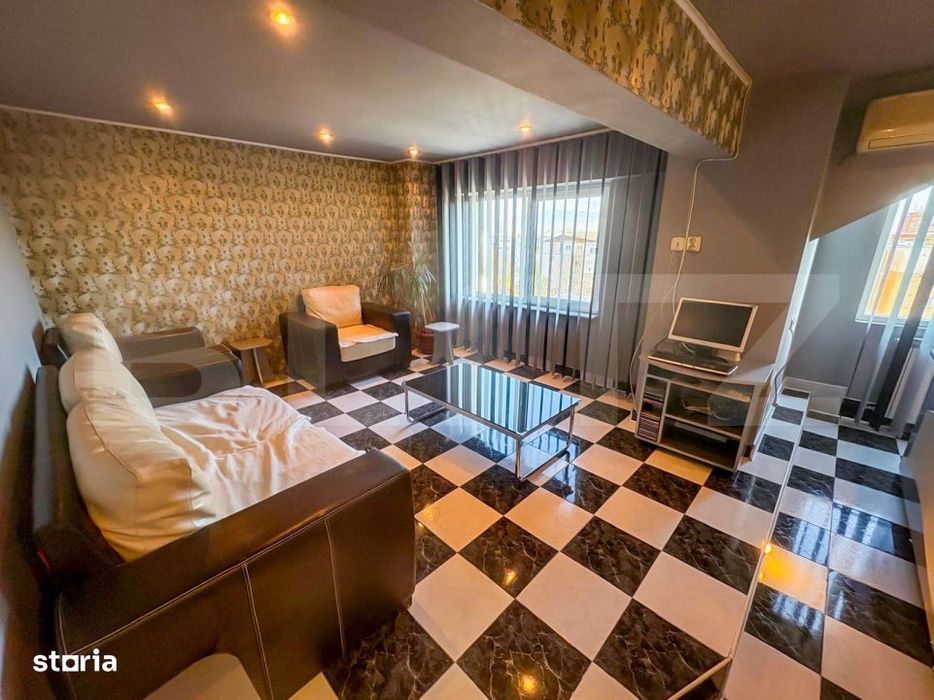 Apartament de vanzare, cu  2 camere decomandat,  50 mp, zona Casa de P