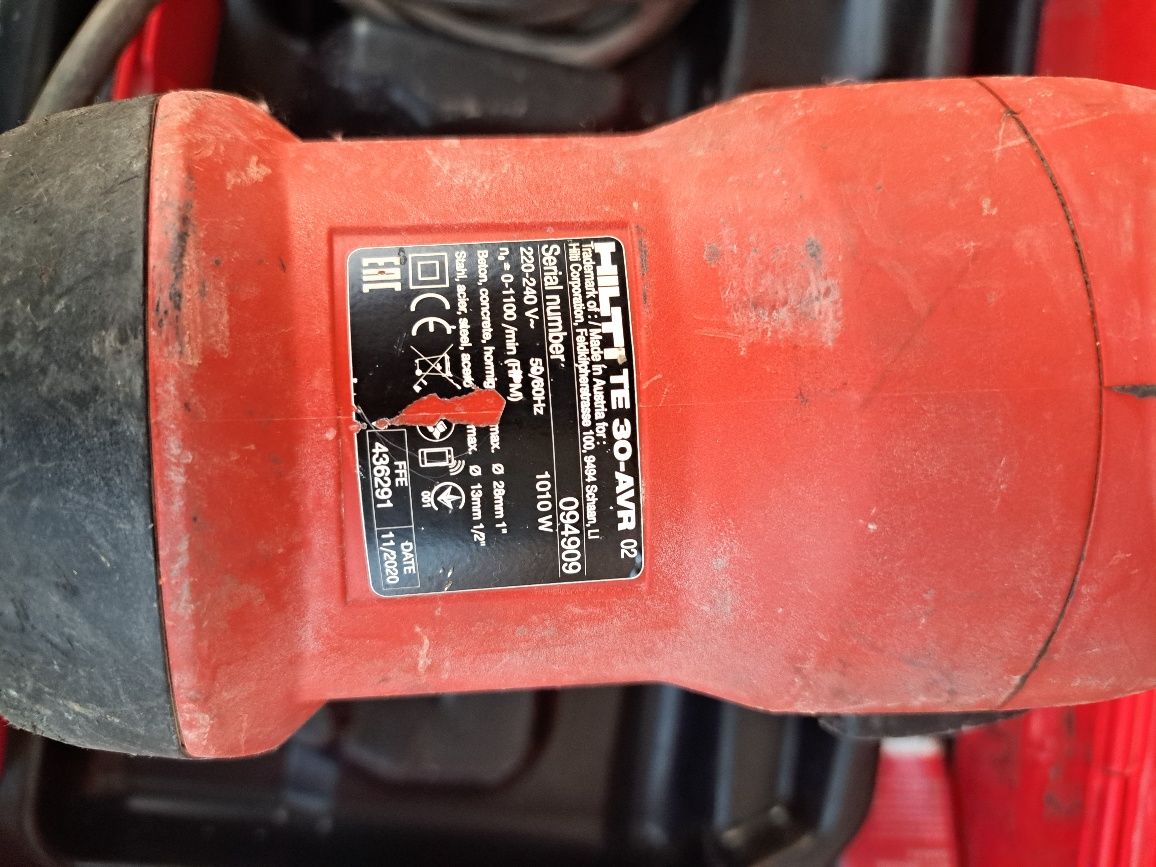 Hilti TE 30-AVR - Електрически перфоратор