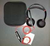 Casti Poly Plantronics Blackwire 5200 USB, Negru