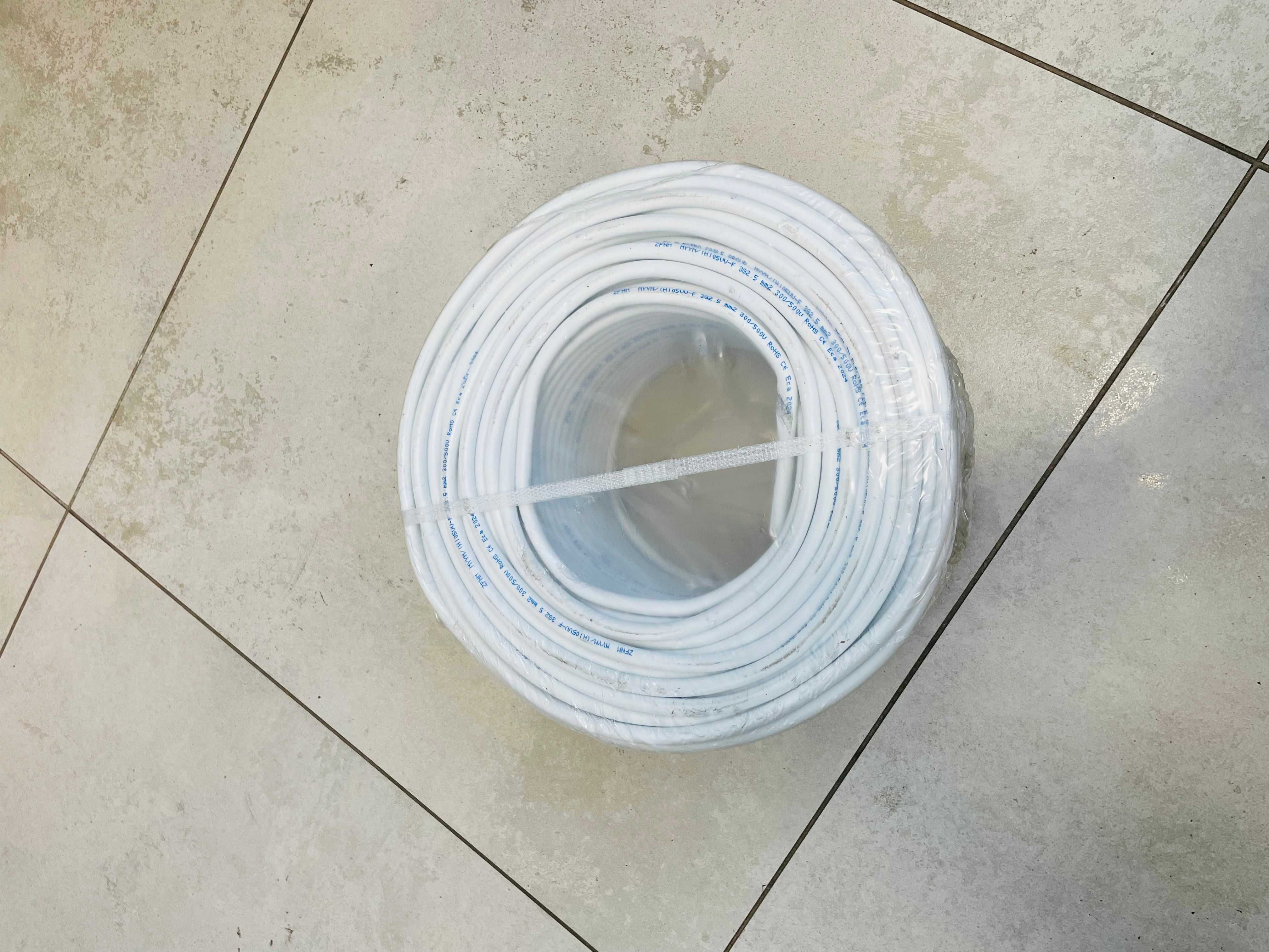 Cablu electric din cupru litat 3X2.5mmp izolatie pvc.