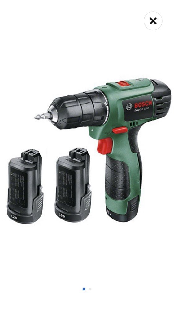 Bormasina Bosch EasyDrill 1200, 12 V, 2x2.5 Ah Profi Noua!!!