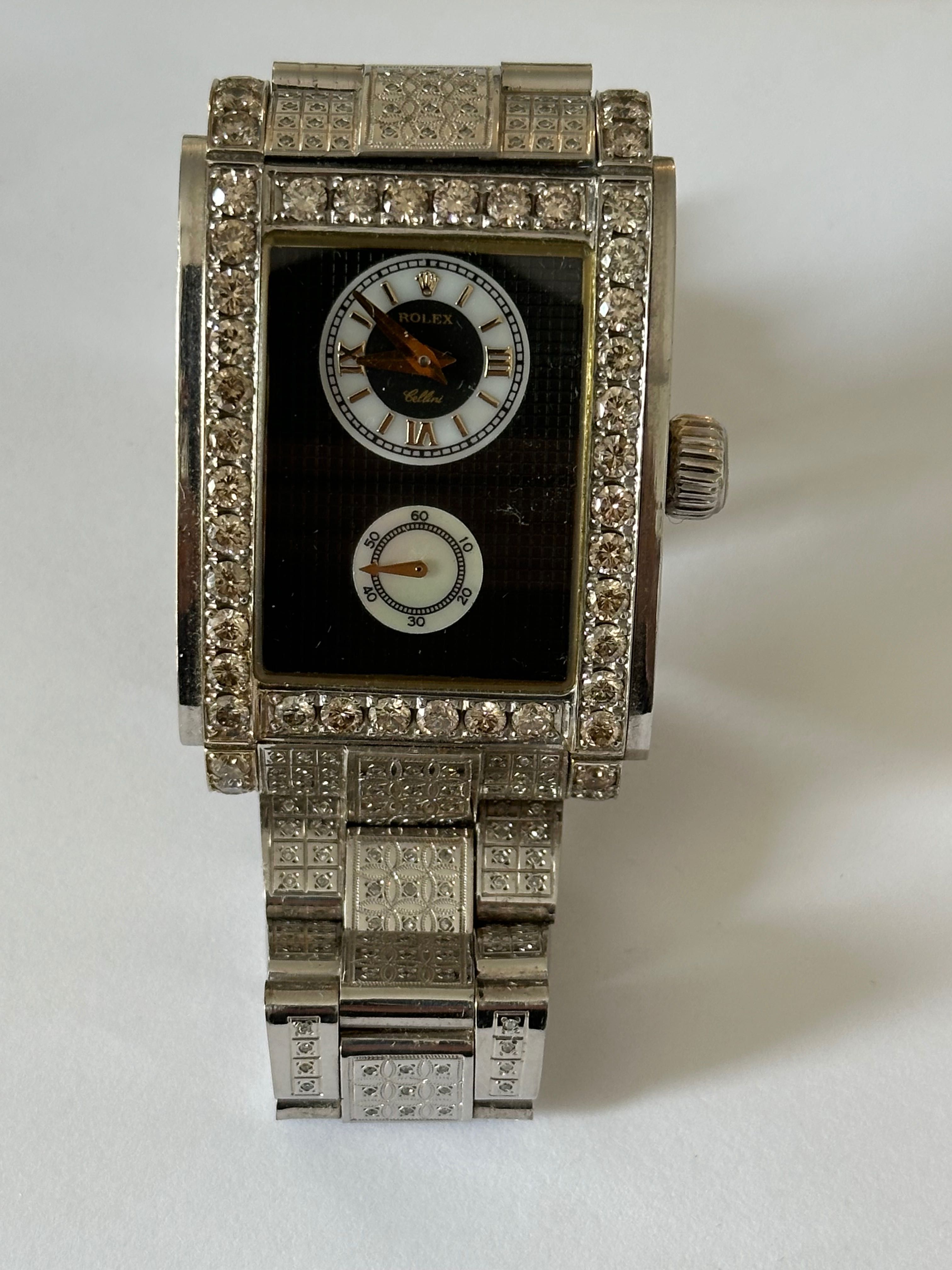 Ексклузивен златен часовник за продажба, копие на Cellini Rolex Prince