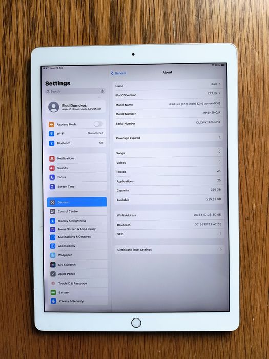 Ipad pro 12,9 generatia 2