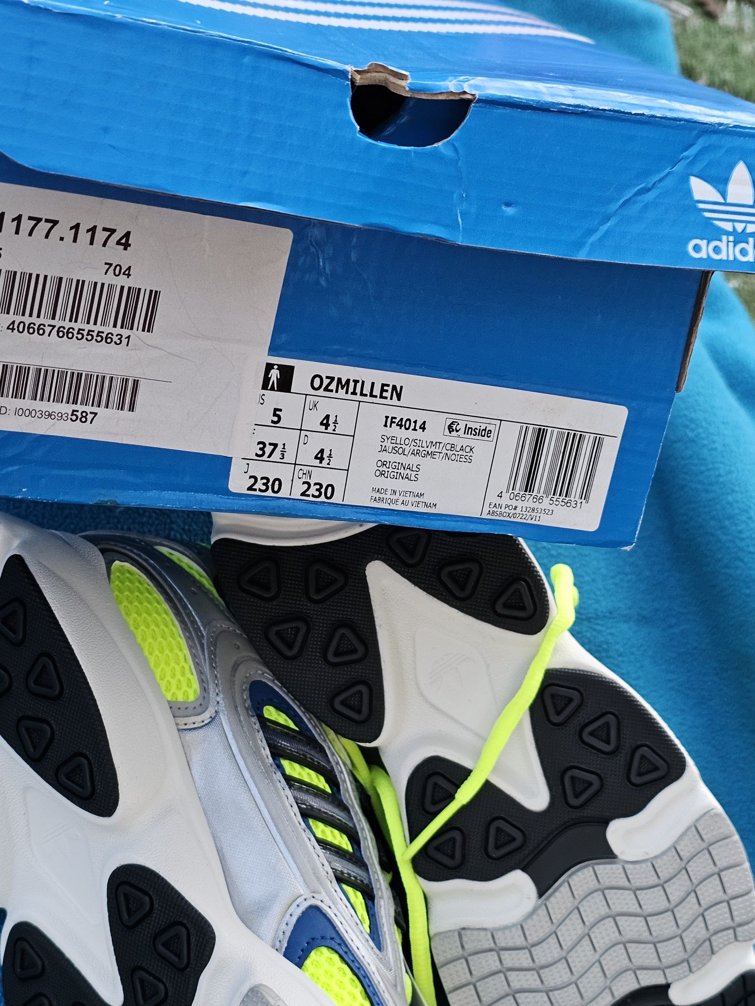 Adidas Ozmillen оригинални дамски сникърси нова колекция нови 37 1/3