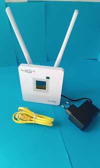Стационарный роутер 4G+ до 150мб сек wifi модем с выходом LAN RG45