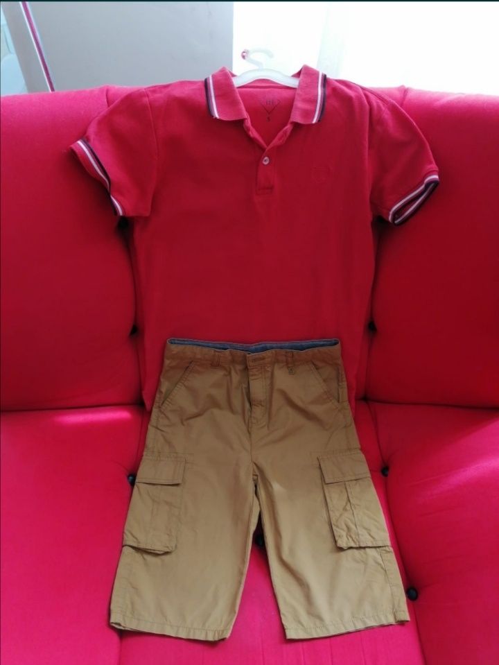 Tricou Tex și pantaloni Reserved pt 10-11 ani (146-152 cm)