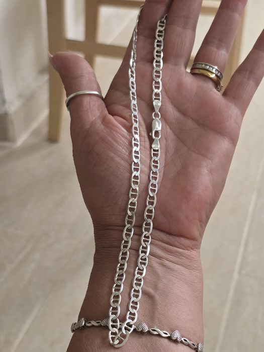 Lant bărbătesc Argint925 si alte bijuterii.