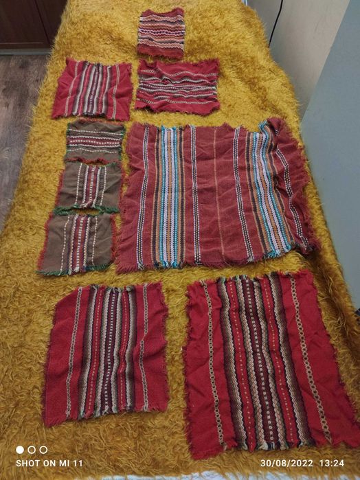 Покривки и кърпи от всякакъв вид, стари и нови, дантелени, платнени