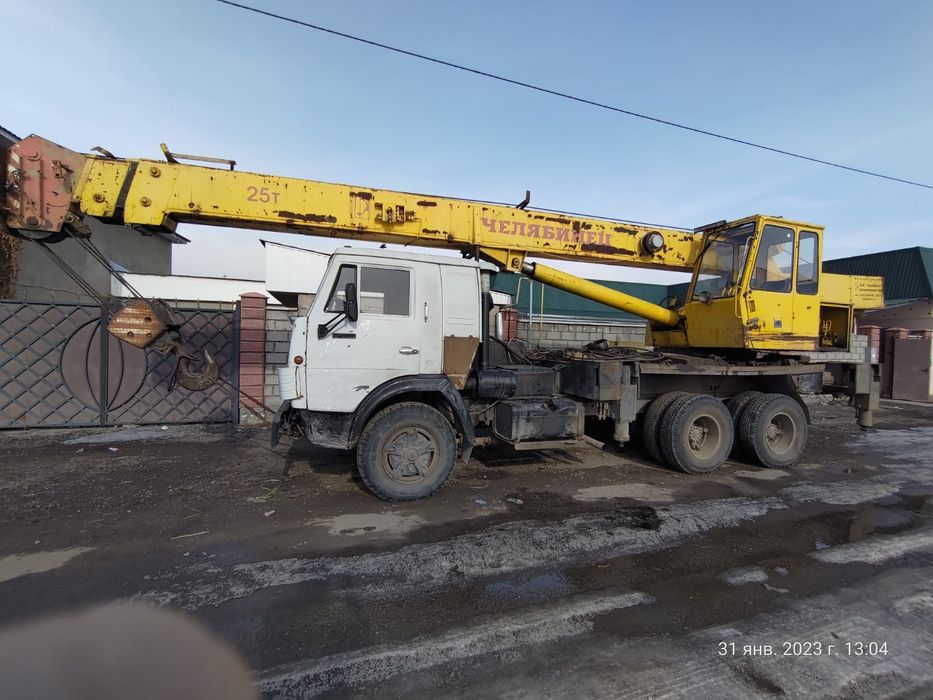 Услуги автокран камаз 25 тонн 21метр