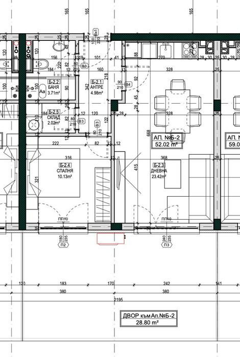 Продава се Двустаен апартамент в София, Витоша - 60 кв.м за 2200 €/кв.м - Снимка #1