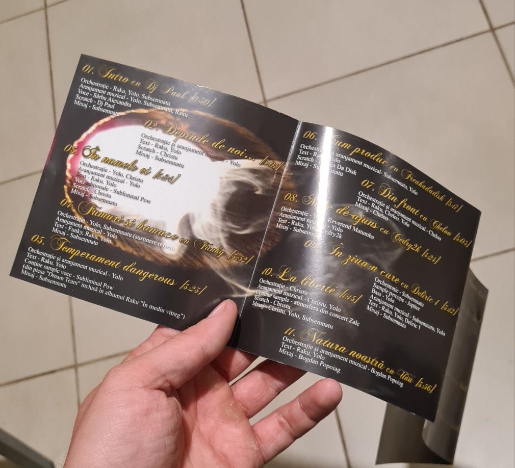 Zale - Chei Verbale CD Audio Muzica Hip Hop Romanesc Puya Cheloo Cedry