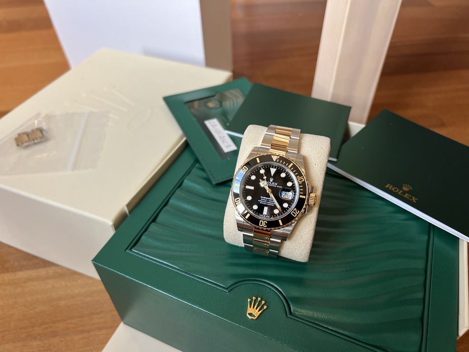 Rolex Submariner 41 Aur/Otel Full Pack Nou