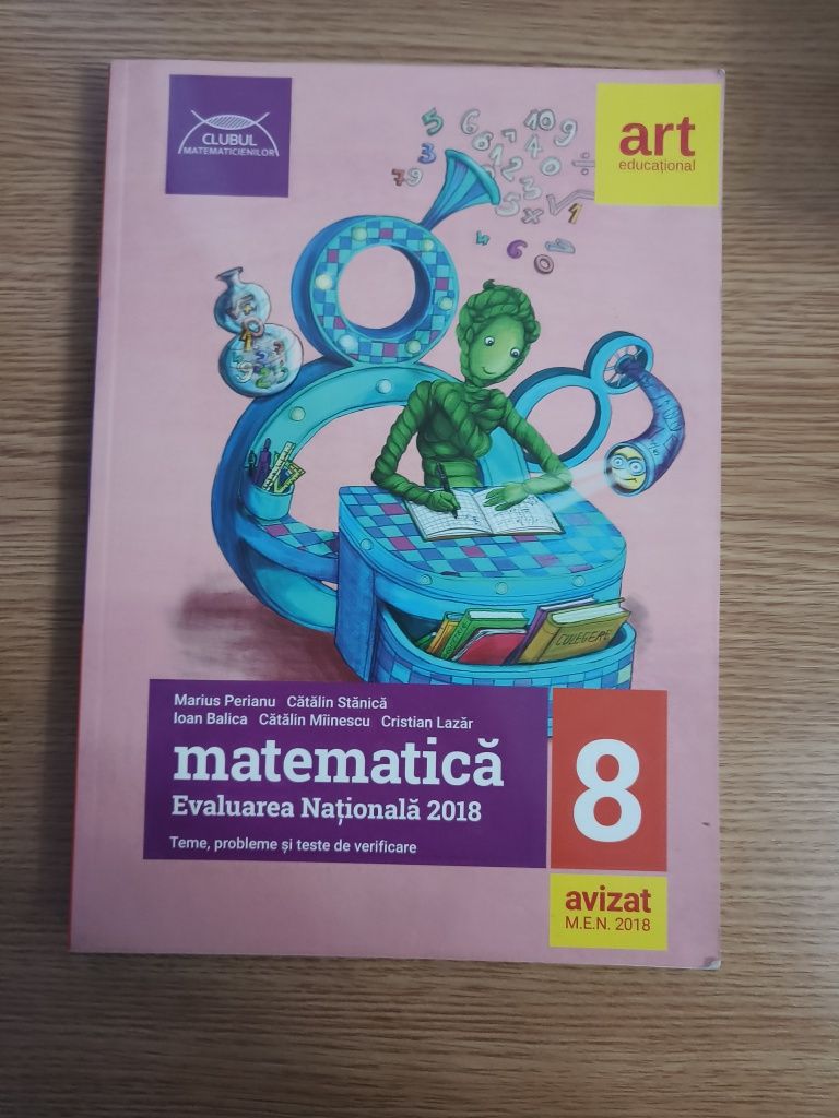 Culegeri de Matematica și Romana pentru clasa a8-a