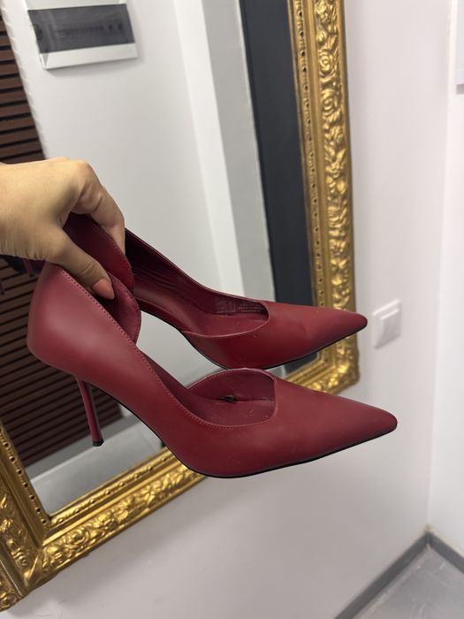 Pantofi piele naturala