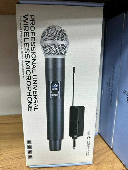 БЕПУЛ Доставка,Караоке ёки блютуз колонкалар учун универсал микрофон