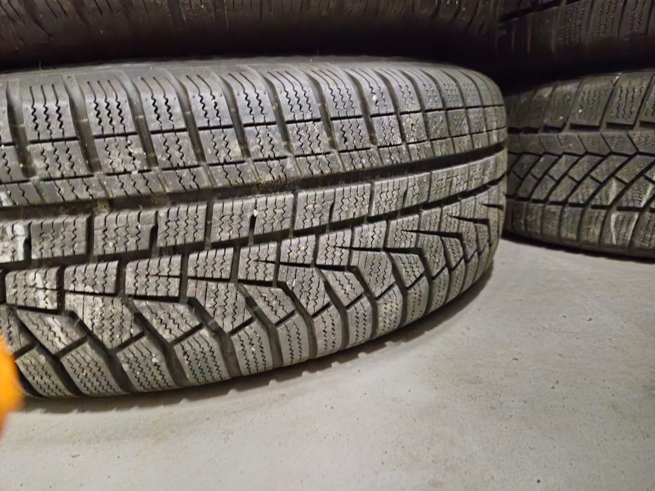 Jante otel 5x112 R17 Audi Q3 / anvelope iarna Hankook 215 65 17/capace